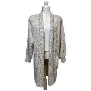 Audriana Vintage Open Front Long Cardigan Size Medium